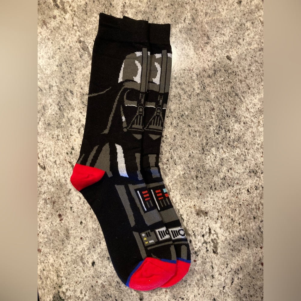 3/$20 Star Wars Darth Vader Disney Premium Socks Men & Women One Size Fit All